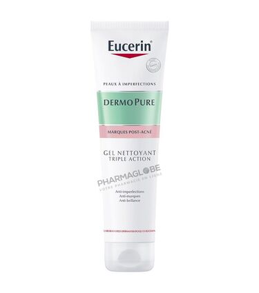 EUCERIN-DERMOPURE-Nettoyant-triple-action-150ML-peau-a-imperfection-pharmaglobe.lu