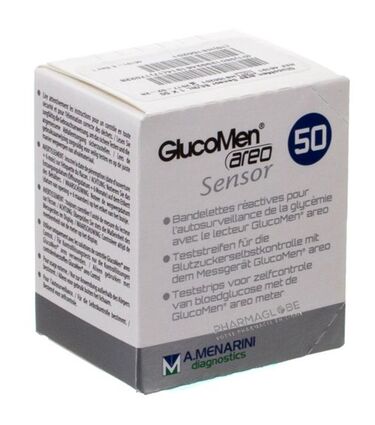 glucomen-areo-sensor-50-bandelettes-menarini-glycémie-pharmaglobe.lu