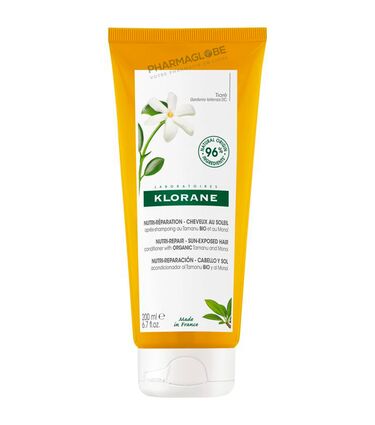 KLORANE-APRES-SHAMPOING-TAMANU-ET-MONOI-200ML-reparation-cheveux-exposes-au-soleil-pharmaglobe.lu