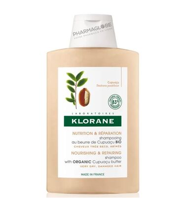 KLORANE-SHAMPOING-BEURRE-CAPUACU-100ML-cheveux-tres-secs-abimes-nutrition-reparation-pharmaglobe.lu