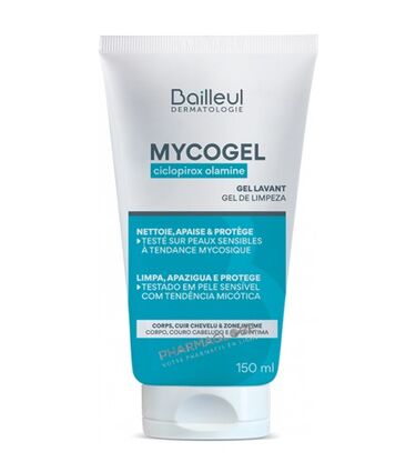 mycogel-gel-lavant-tube-150ml-bailleul-corps-cuir-chevelu-zone-intime-peau-sensible-mycosique-pharmaglobe.lu