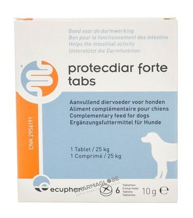 protecdiar-forte-tabs-chien-boite-6-comprimes-veterinaire-pharmaglobe-lu