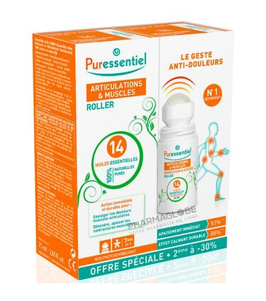 Puressentiel-ARTICULATION-DUO-PACK-ROLLER-75ML-soulager-douleur-musculaire-et-articulaire-huiles-essentielles-pharmaglobe.lu