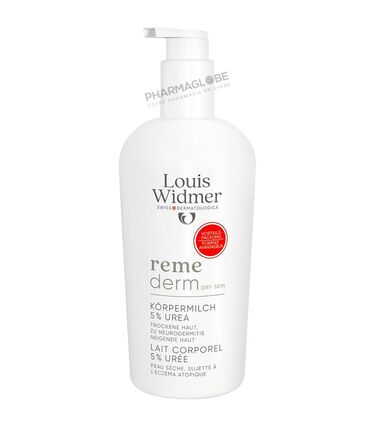 WIDMER-REMEDERM-LAIT-CORPOREL-5-pourcent-UREE-Parfume-400-ML-peau-seche-eczema-atopique-pharmaglobe.lu