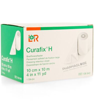 CURAFIX-H-10-CM-par-10-M-pansement-adhesif-fixation-large- Lohmann-Rauscher-pharmaglobe.lu