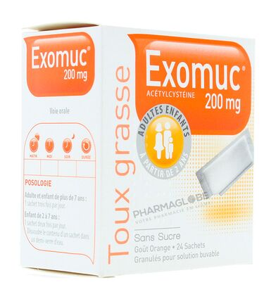 Exomuc-200-mg-Granulés-Pour-Solution-Buvable-24-Sachets-Toux-Grasse-pharmaglobe.lu