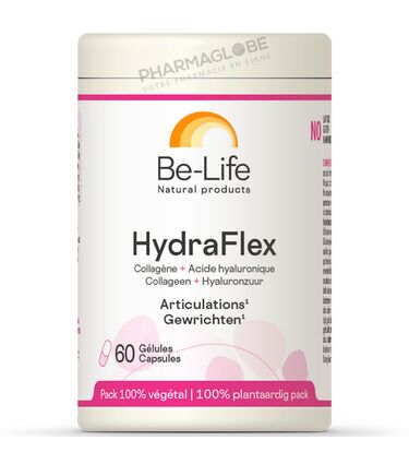 HydraFlex-60-Gélules-Articulations-Be-Life-Bio-Life-Collagène-Acide-Hyaluronique-pharmaglobe.lu