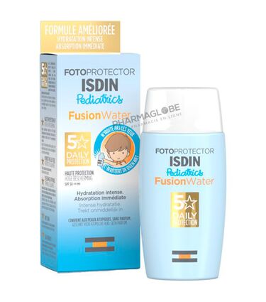 ISDIN-Fotoprotector-FusionWater-Pediatrics-50-Flacon-50ml-Enfants-de-+6-Mois-pharmaglobe.lu