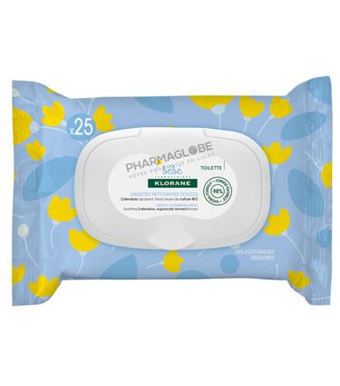 Klorane-Bébé-Lingettes-Nettoyantes-Douces-Biodégradables-Au-Calendula-2-fois-25-Hydrate-Nettoie-Apaise-pharmaglobe.lu