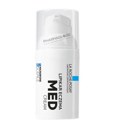 Lipikar-Eczéma-MED-Crème-Visage-et-Corps-Flacon-Pompe-30-ml-pharmaglobe.lu