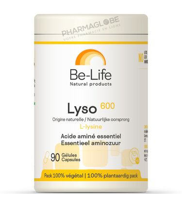 Lyso-600-90-Gélules-Be-Life-Bio-Life-pharmaglobe.lu