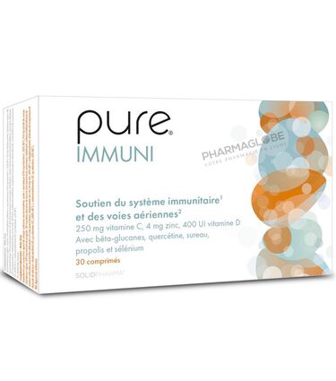 PURE-IMMUNI-30-Comprimes-solidpharma-soutien-systeme-immunitaire-et-voies-aeriennes-pharmaglobe.lu