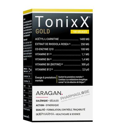TonixX-GOLD-180-Capsules-ixX-pharma-à-Action-Rapide-et-Hautement-Dosés-Tonique-pour-les-Personnes-Epuisées-pharmaglobe.lu