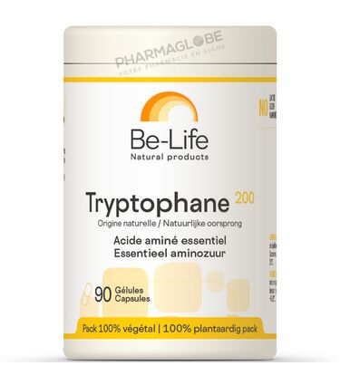 Tryptophane-200-mg-90-Gélules-Be-Life-Bio-Life-Acide-Aminé-Essentiel-pharmaglobe.lu