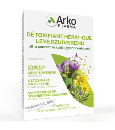 Arkopharma-Arkofluides-Détoxifiant-Hépatique-BIO-20-Ampoules-pharmaglobe.lu