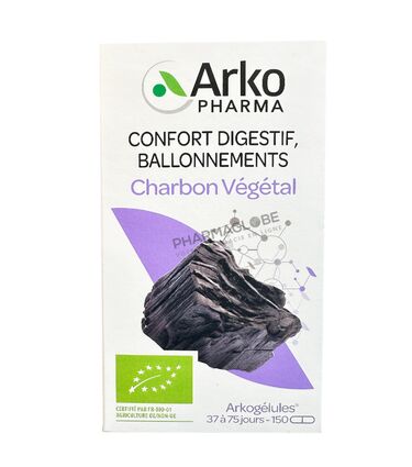 Arkopharma-Arkogélules-Charbon-Végétal-Activé-150-Gélules-35-a-75-jours-pharmaglobe.lu
