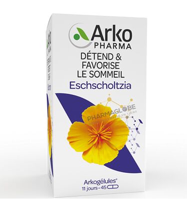 Arkopharma-Arkogélules-Escholtzia-45-Gélules-pharmaglobe.lu