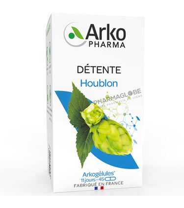 Arkopharma-Arkogélules-Houblon-45-Gélules-Détente-pharmaglobe.lu