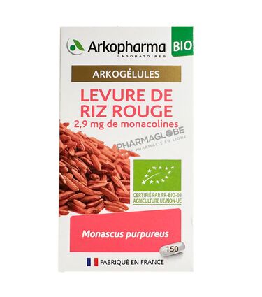 Arkopharma-Arkogélules-Levure-de-Riz-Rouge-BIO-150-Gélules-pharmaglobe.lu