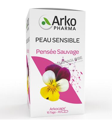 Arkopharma-Arkogélules-Pensée-Sauvage-45-Gélules-pharmaglobe.lu