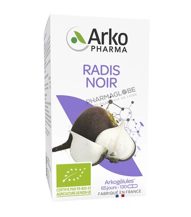 Arkopharma-Arkogélules-Radis-Noir-BIO-130-Gélules-pharmaglobe.lu