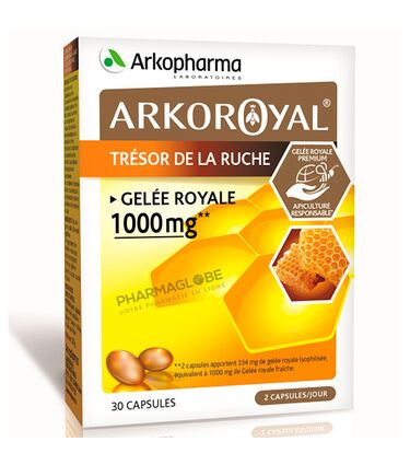 Arkopharma-Arkoroyal-30-Capsules-Gelée-Royale-1000-mg-pharmaglobe.lu