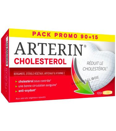 ARTERIN-CHOLESTEROL-90+15-comprimes-PROMO-pharmaglobe.lu