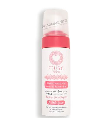 MUSC-INTIME-SWEET-LITCHI-LA-DÉLICIEUSE-MOUSSE-nettoyante-intime-pharmaglobe.lu
