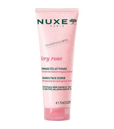 NUXE-VERY-ROSE-GOMMAGE-ECLAT-VISAGE-75ML-pharmaglobe.lu