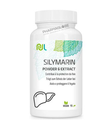 Silymarin-90-Gélules-Végétales-NutriLife-pharmaglobe.lu