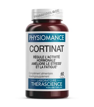 Therascience-Physiomance-Cortinat-60-Gélules-Stress-et-Fatigue-pharmaglobe.lu
