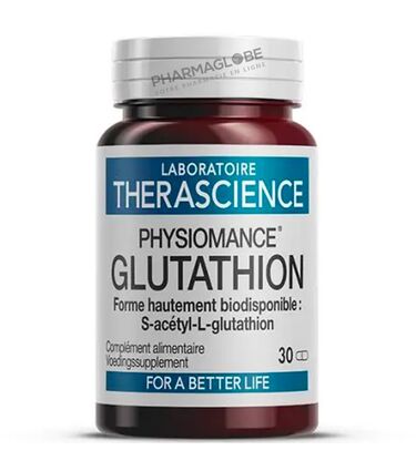 Therascience-Physiomance-Glutation-30-Comprimés-pharmaglobe.lu