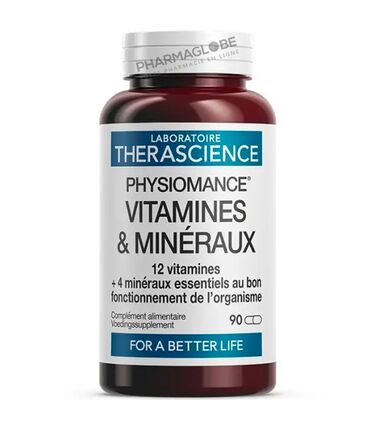 Therascience-Physiomance-Vitamines-&-Minéraux-90-Gélules-pharmaglobe.lu