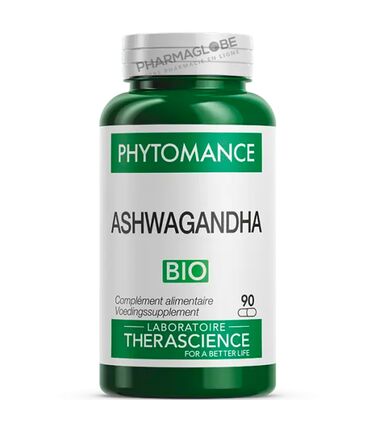 Therascience-Phytomance-Ashwagandha-BIO-90-Gélules-pharmaglobe.lu