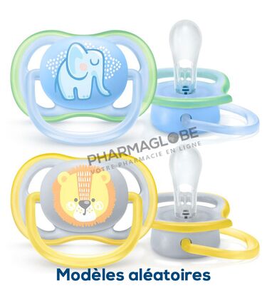 AVENT-SUCETTE-ULTRA-AIR-ANIMALS-MIX-+0M-philips-pharmaglobe.lu