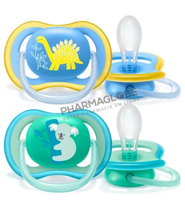 AVENT-SUCETTE-ultra-AIR-BOY-KOALA-DINO-+18M-phillips-pharmaglobe.lu