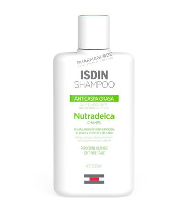 ISDIN-NUTRADEICA-SHAMPOING-PELLICULES-GRASSES-200ML-pharmaglobe.lu