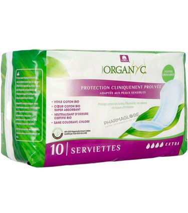 ORGANYC-URINAIRE-SERVIETTES-EXTRA-A-10-serviettes-fuites-urinaires-pharmaglobe.lu