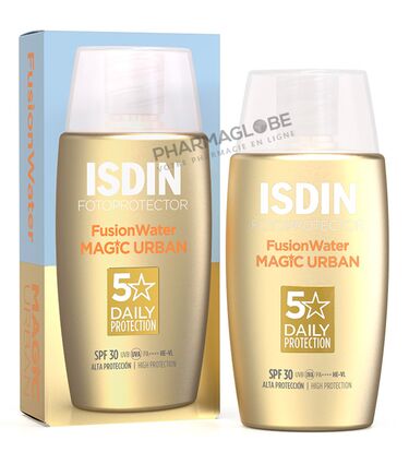 ISDIN-Fotoprotector-Fusion-Water-Magic-Urban-SPF-30-Crème-Solaire-Visage-pharmaglobe.lu