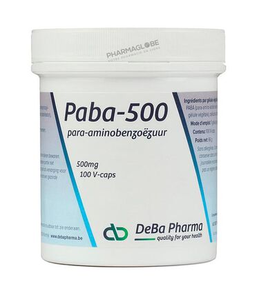 PABA-500-DEBA-PHARMA-X-100-CAPSULES-pharmaglobe.lu