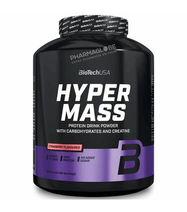 TF-BIOTECH-USA-HYPER-MASS-FRAISE-2270G-alimentation-sportive-pharmaglobe.lu