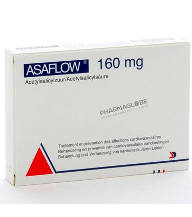 Asaflow-160-mg-56-Comprimés-Antithrombotiques-pharmaglobe.lu