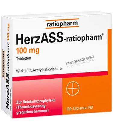 HerzASS-Ratiopharm-100-mg-100-Comprimés-Acide-Acétylsalicylique-pharmaglobe.lu