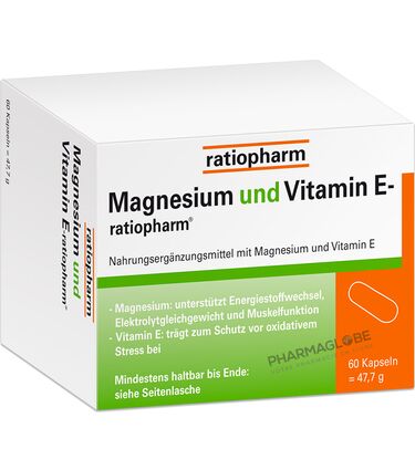 Magnesium-und-Vitamin-E-ratiopharm-60-Capsules-pharmaglobe.lu