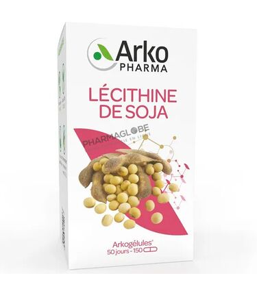 ARKOGELULES-LECITHINE-DE-SOJA-150-GELULES-Arkopharma-pharmaglobe.lu