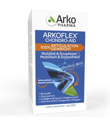 Arkopharma-ARKOFLEX-CHONDRO-AID-100-pourcent-ARTICULATION-120-GELULES-mobilite-souplesse-pharmaglobe.lu