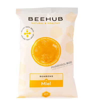 BEEHUB-BONBONS-MIEL-80G-pharmaglobe.lu