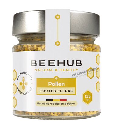 BEEHUB-POLLEN-BELGIQUE-125G-pharmaglobe.lu