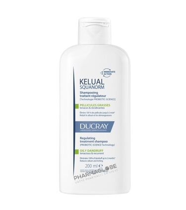 ducray-kelual-squanorm-shampooing-regulateur-flacon-200ml-pellicules-grasses-pharmaglobe.lu