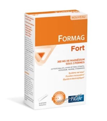 formag-fort-15-sticks-gout-peche-pileje-boite-360mg-magnesium-pharmaglobe.lu
